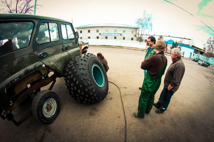 Уаз болотоход