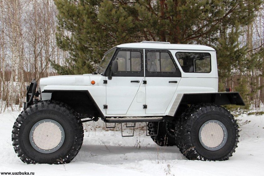 Болотоход с УАЗ 469