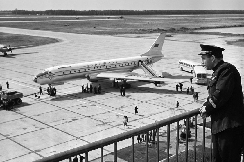 Аэропорт Шереметьево 1959 год