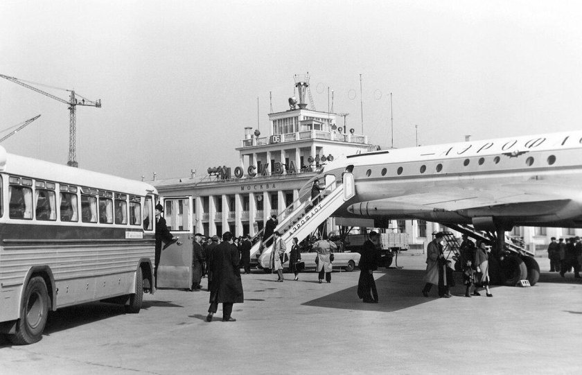 Аэропорта Внуково 1960 год