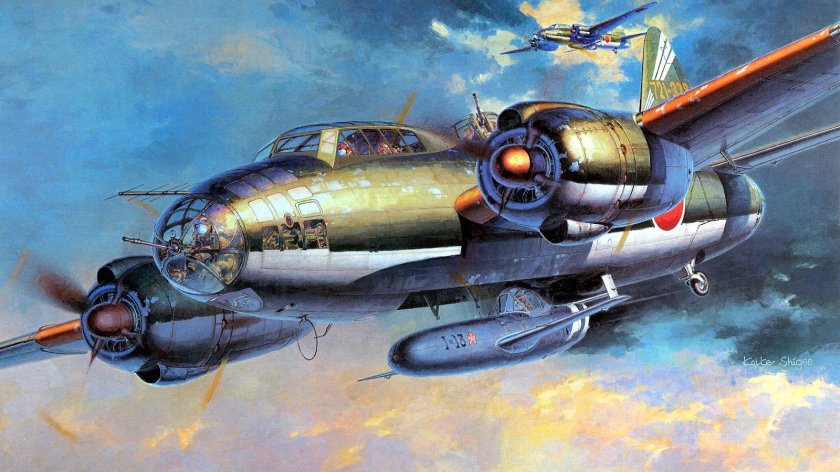 Японские самолеты камикадзе 2 мировой