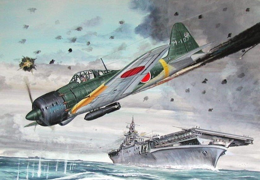 Японские летчики камикадзе второй мировой войны