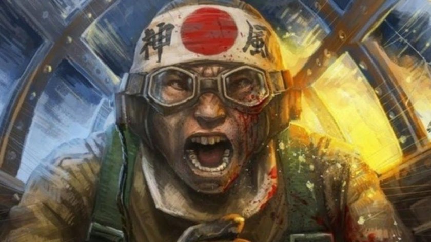 Японские летчики камикадзе