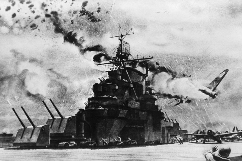 Самолёт камикадзе Япония