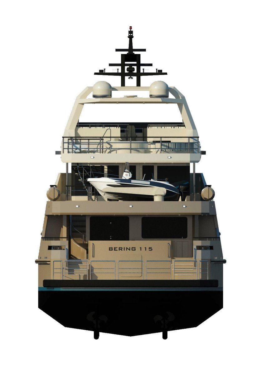 Яхта Беринг 115