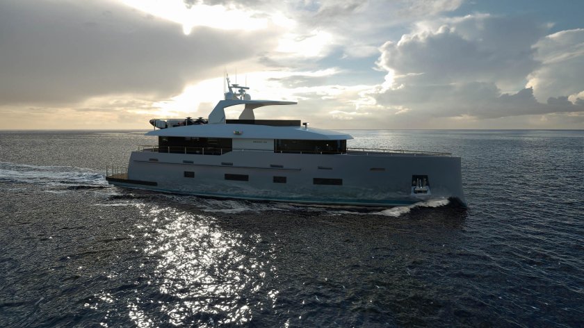 Яхта Беринг 130