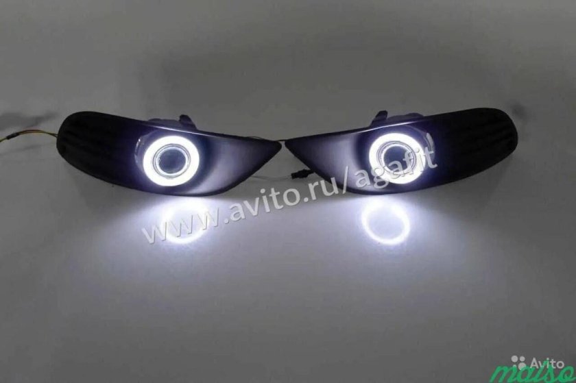 Туманки с линзами на Форд фокус 3