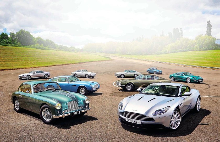 Астон Мартин Эволюция