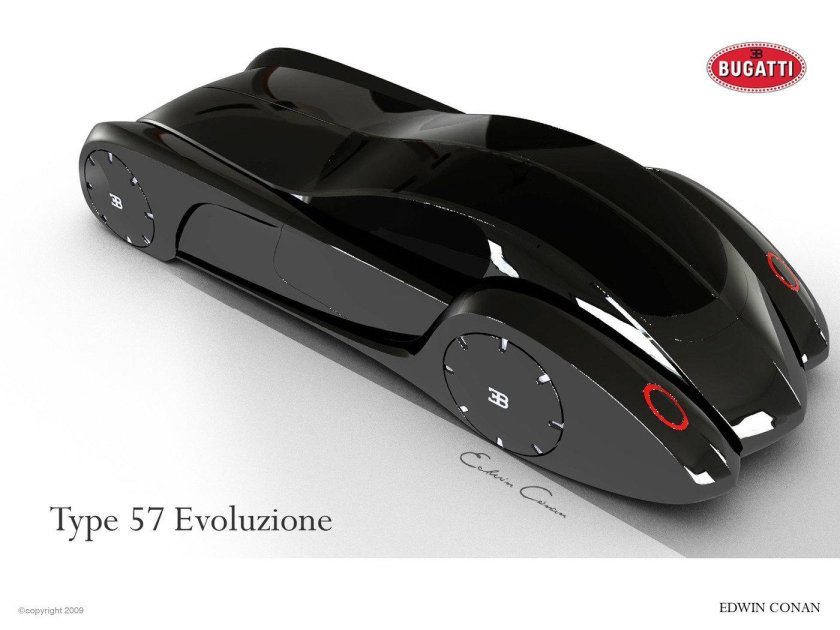 Бугатти type 57 t concept