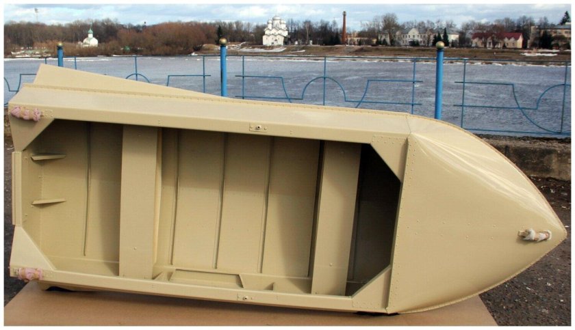 Алюминиевая лодка романтика-н 3.0 м., с булями