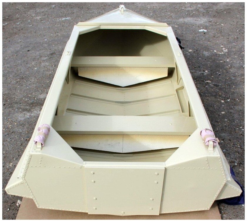 Алюминиевая лодка романтика-н 3.0 м., с булями