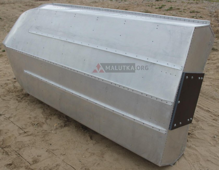 Алюминиевая лодка мста-н 3.5м с булями