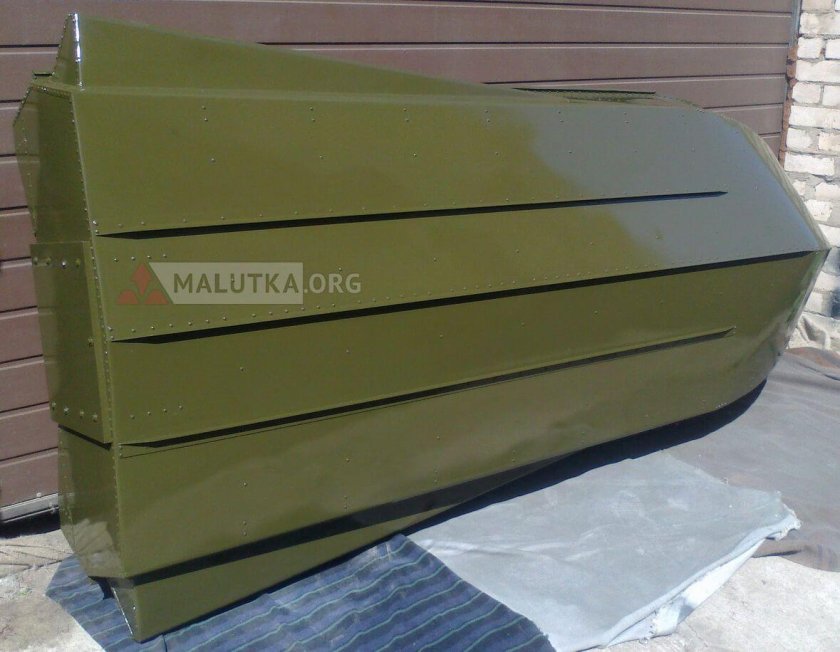 Алюминиевая лодка романтика-н 3.0 м., с булями