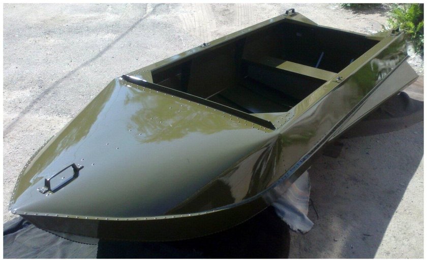 Алюминиевая лодка романтика 2