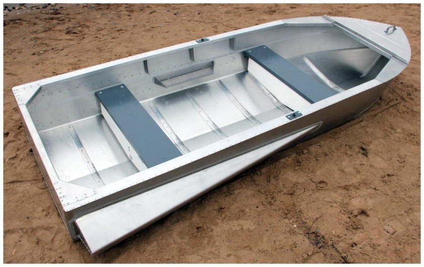 Алюминиевая лодка Малютка-н 2.6 м.