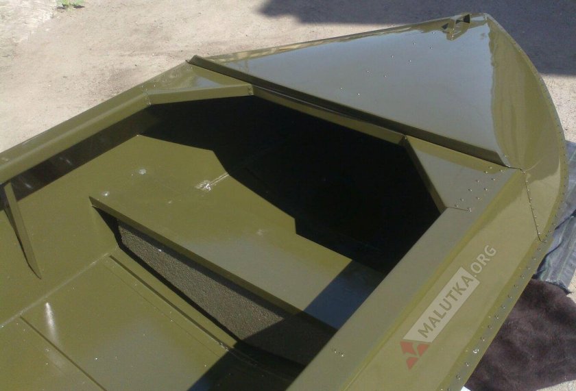 Алюминиевая лодка романтика-н 3.0 м., с булями