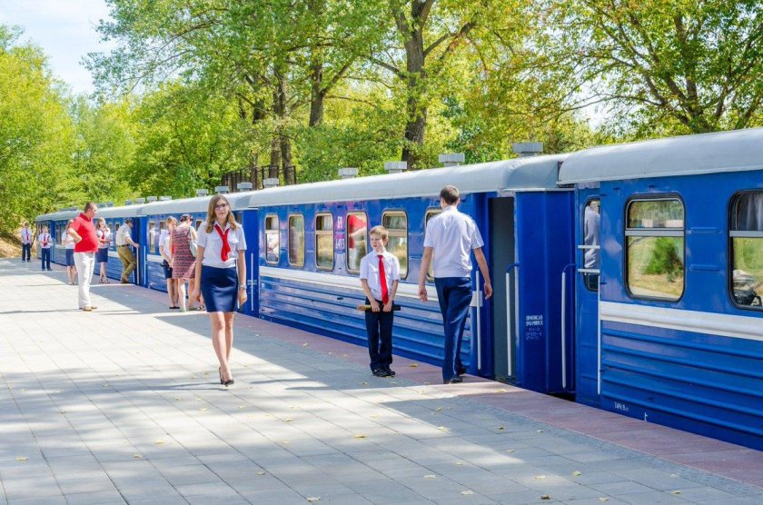 Детская железная дорога к с Заслонова в Белоруссия