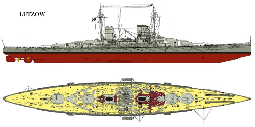 Линкор Лютцов 1916