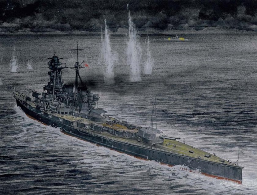 Японский линкор нагато