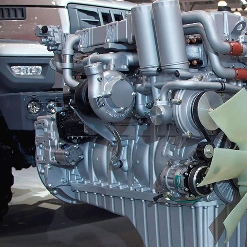 Двигатель ЯМЗ рядный 6 цилиндровый