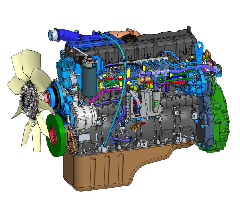 Ямз 53444 газовый двигатель