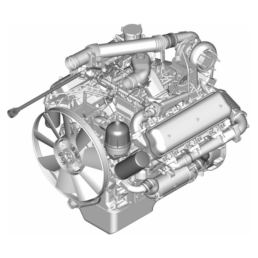 Двигатель ЯМЗ-65654