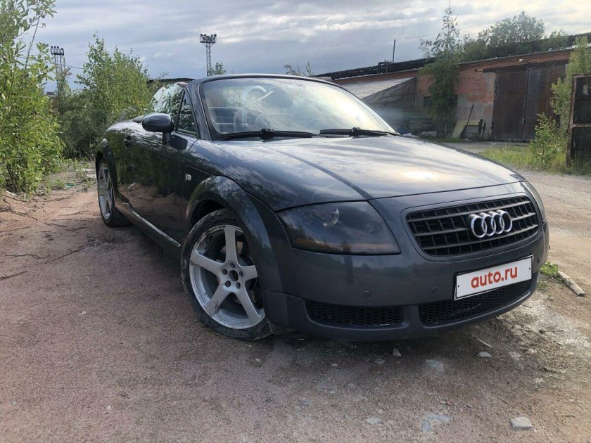 Ауди ТТ кабриолет серый