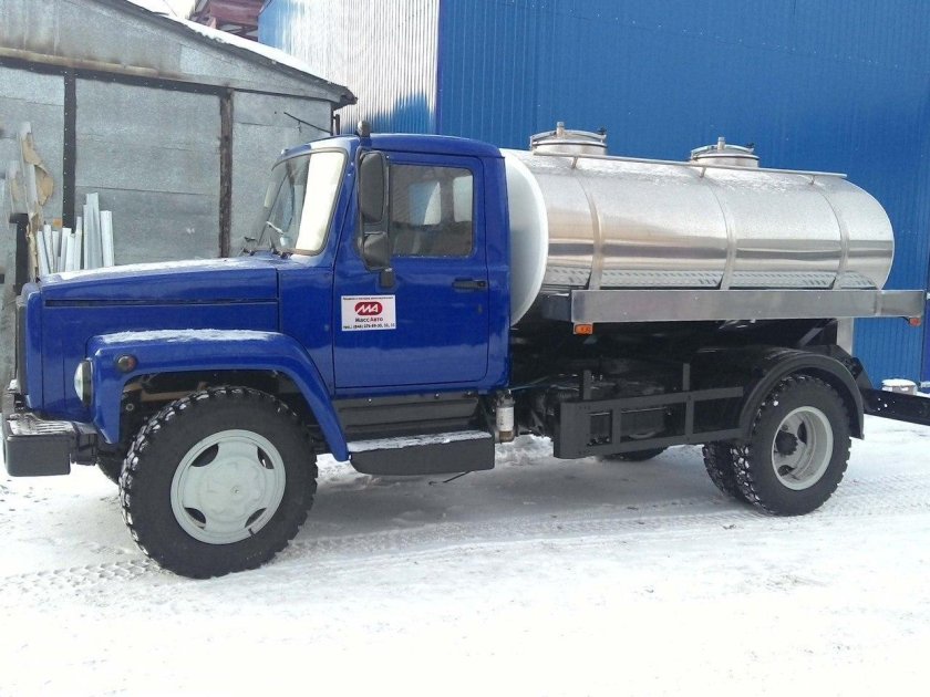 Молоковоз ГАЗ 3309
