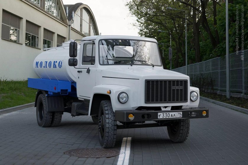 Молоковоз ГАЗ 3309