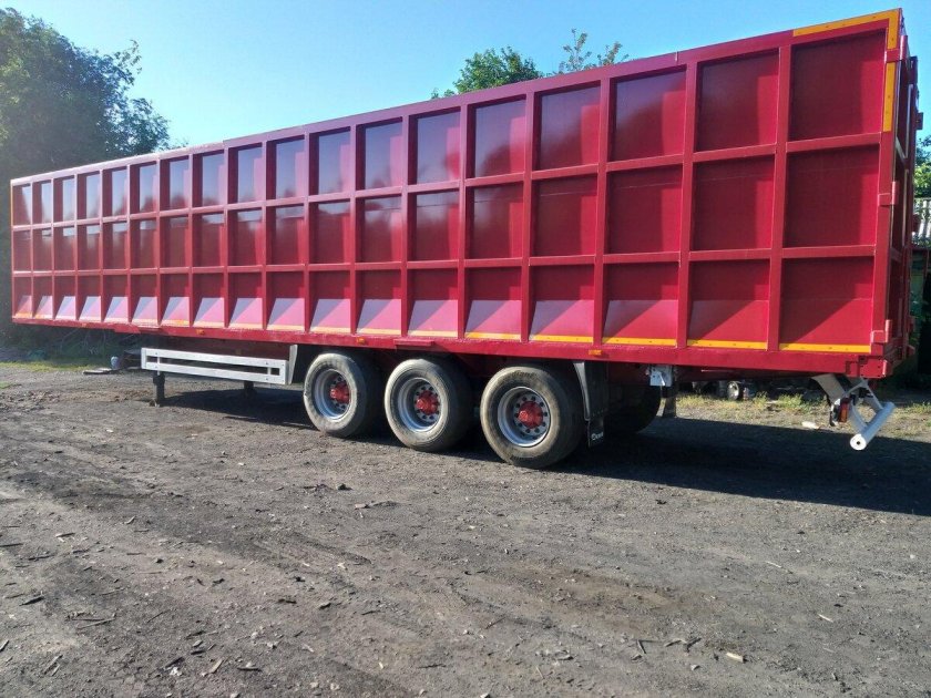 Полуприцеп Кроне металловоз