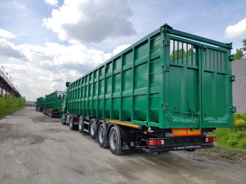 Полуприцеп контейнеровоз Тонар