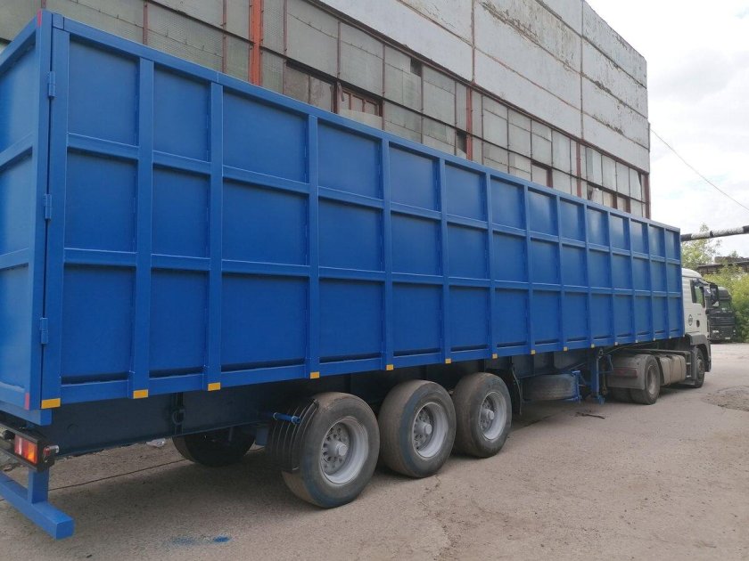 Полуприцеп металловоз сзап