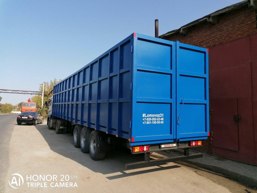 Полуприцеп ломовоз