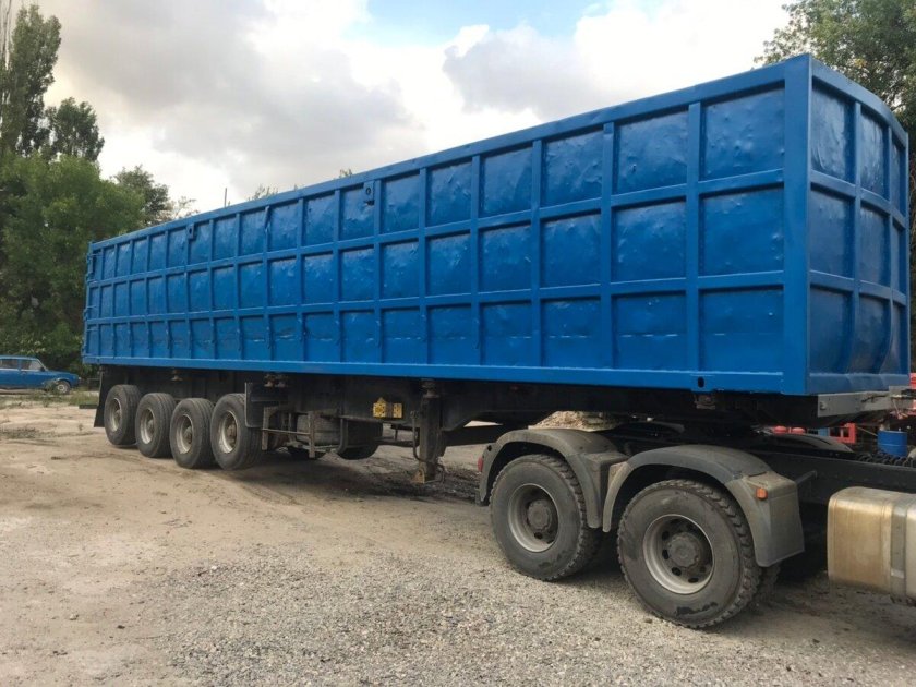 Полуприцеп ломовоз Тонар