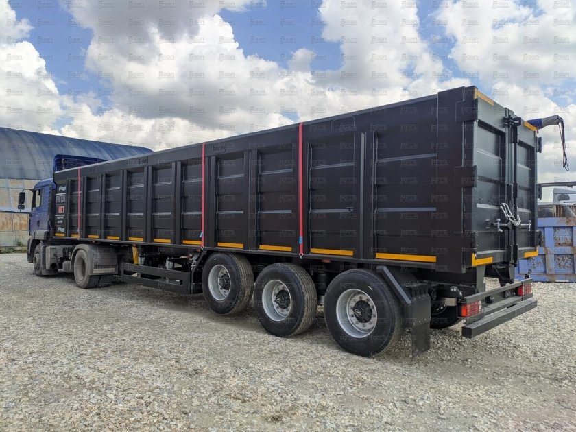 Полуприцеп ломовоз БЗАП