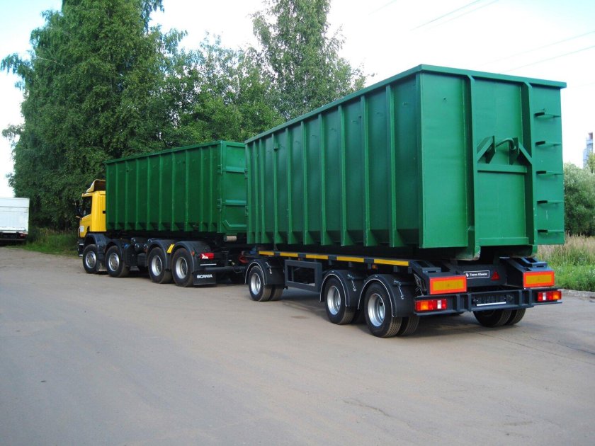 Мусоровоз мультилифт Скания 8х4