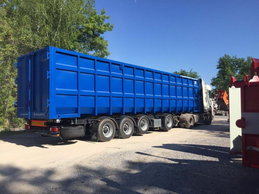 Полуприцеп ломовоз