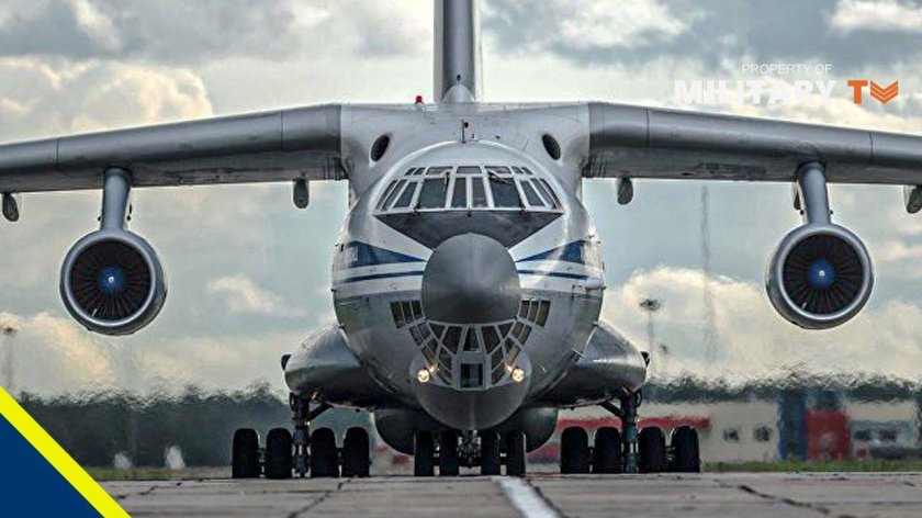 Military transport plane