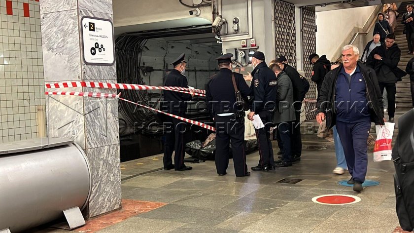 ЧП метро Рязанский проспект