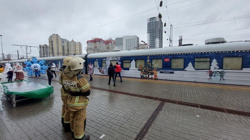 Поезд Деда Мороза Волгоград