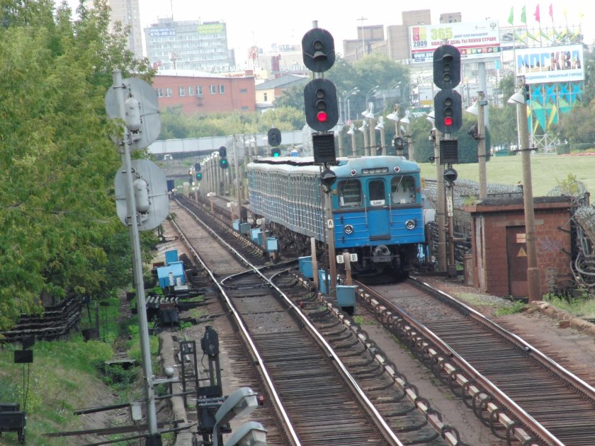 Перегон Текстильщики Волгоградский проспект