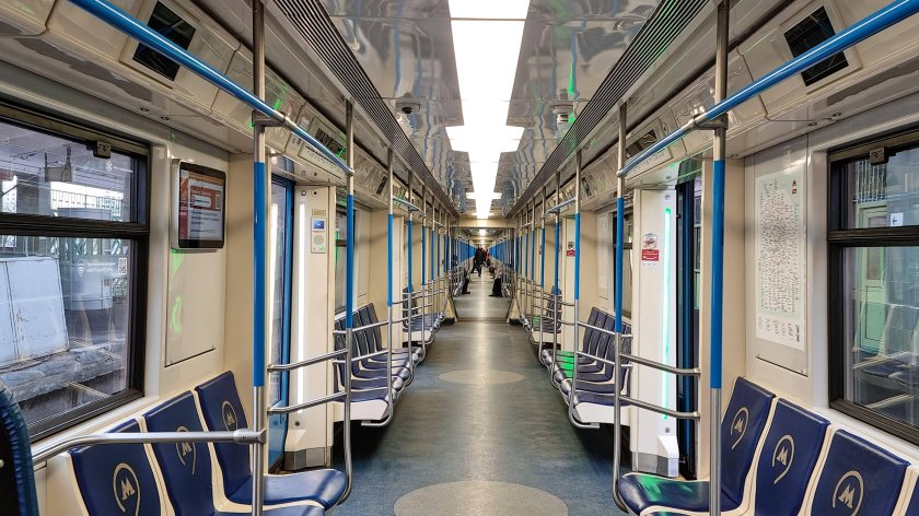 Москва вагон метро