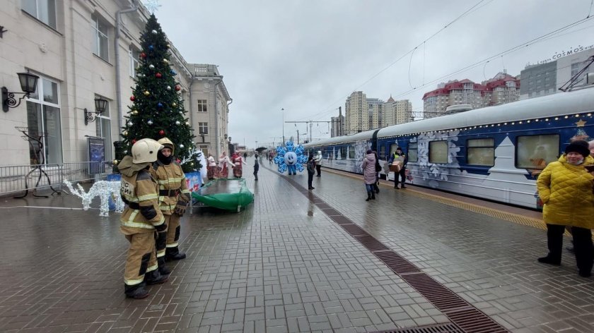 Поезд Деда Мороза Волгоград