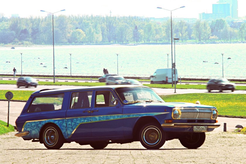 ГАЗ 24 универсал лоурайдер