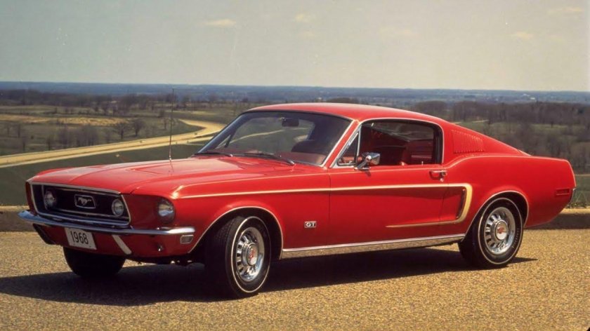 Форд Мустанг ГТ 1968