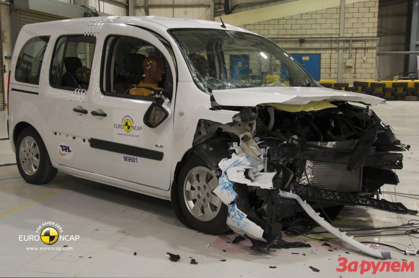 Краш тест Рено Кенго