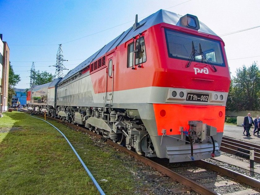 Газотурбовоз гт1h-002