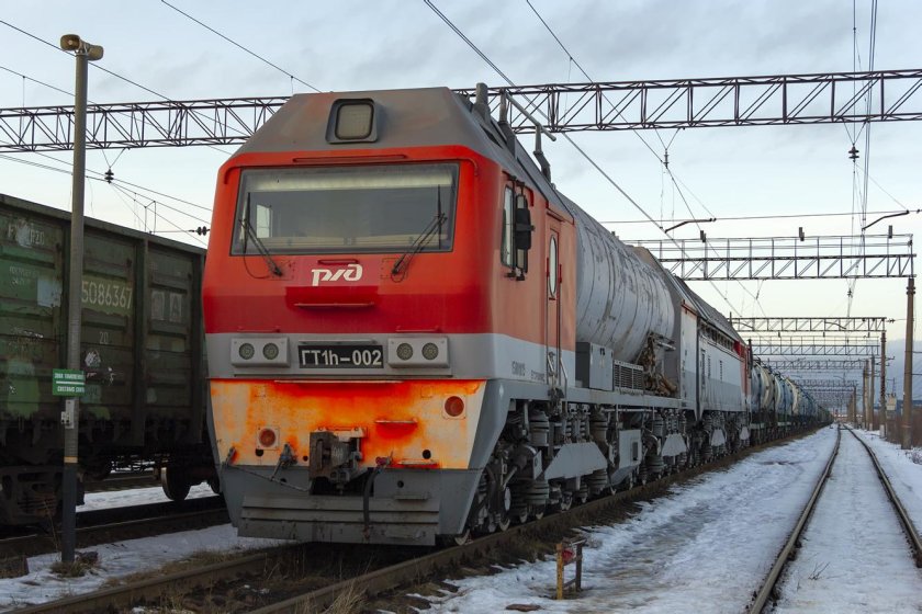 Газотурбовоз гт 1 h 002