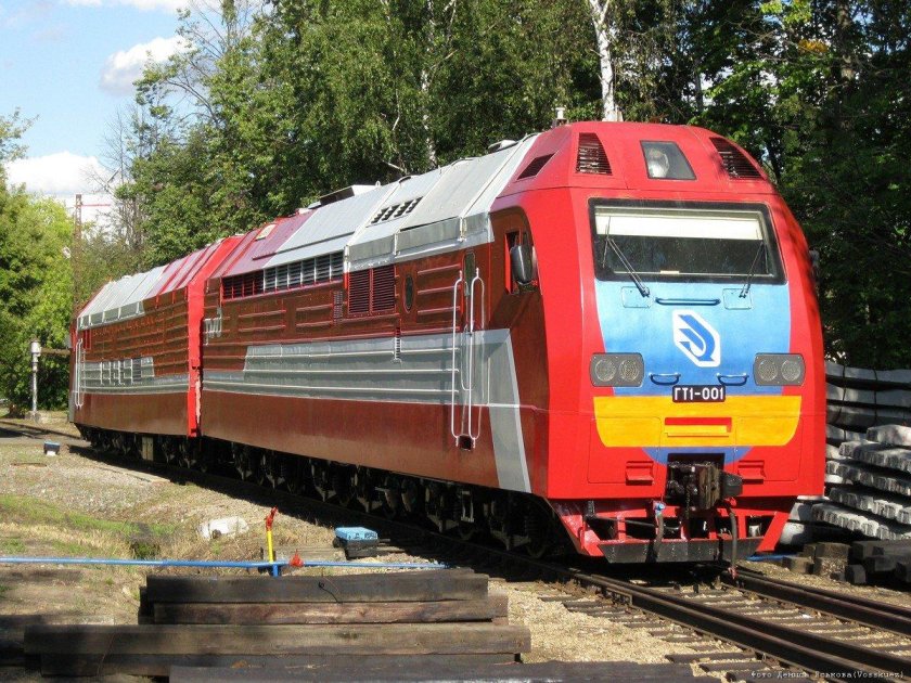 Газотурбовоз гт1-001