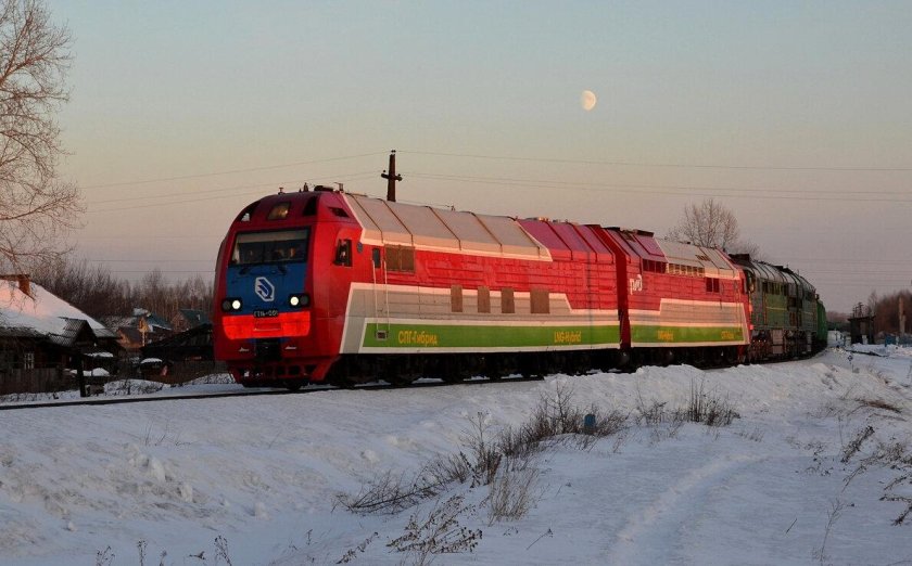 Газотурбовоз гт1h-002